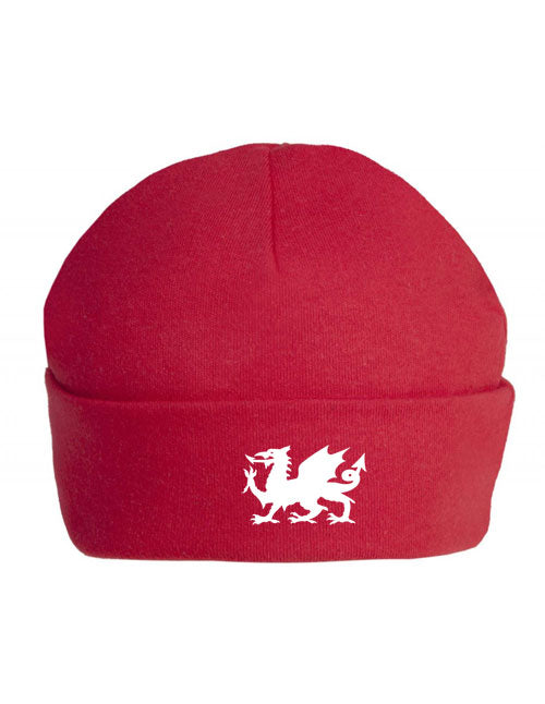 Welsh Dragon - Cotton Baby Hat