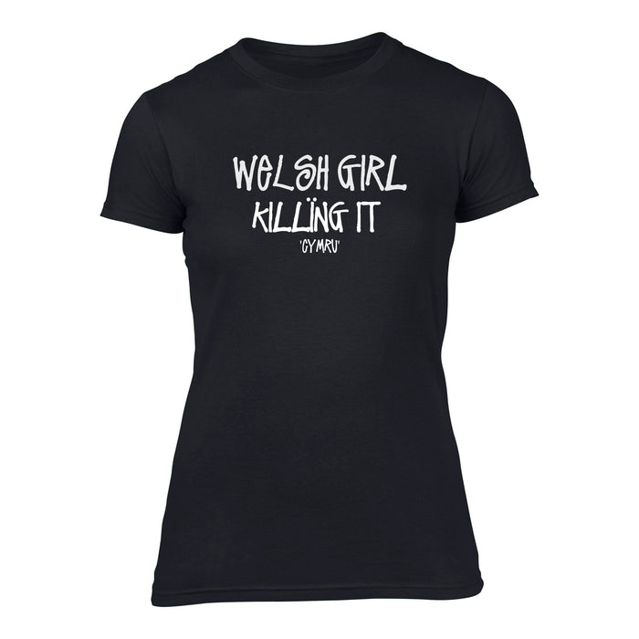 Welsh Girl Killing It - Women's Urban T-Shirt