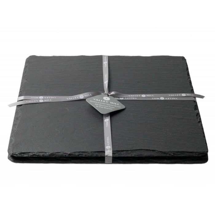 Square Welsh Slate Placemats - Set Of 2