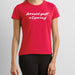 Annuwiol gwyllt a Cymraeg! - Women's Welsh Language T-Shirt (RED)
